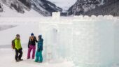 Tour of lake Louise/ snowshoe