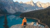 Day trip to lake Louise and lake moiraine