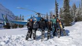 Great helicopter tour over Cline river valley.