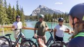 E bike Banff tour.