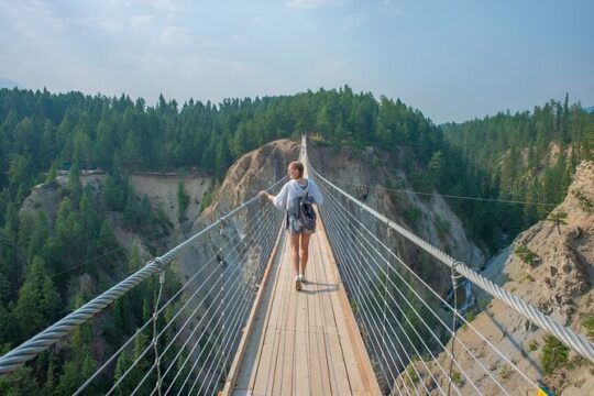 Golden Skybridge Emerald Lake Natural Bridge and Takakkaw Falls