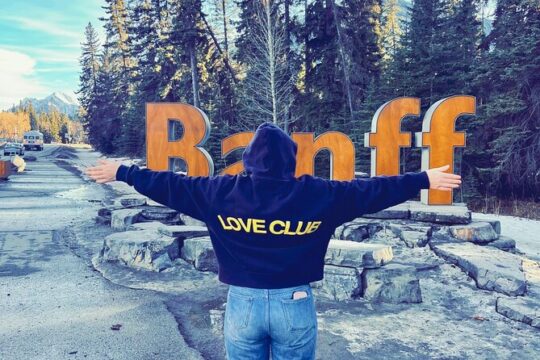 Banff Gondola Hot Springs Bow Falls and Three Lakes tour