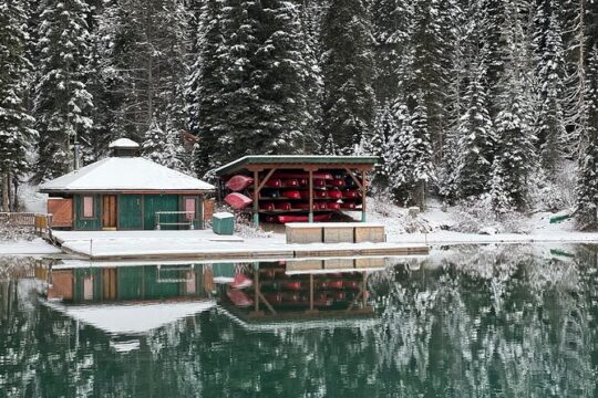 Lake Louise, Emerald Lake, Johnston Canyon from Canmore/Banff
